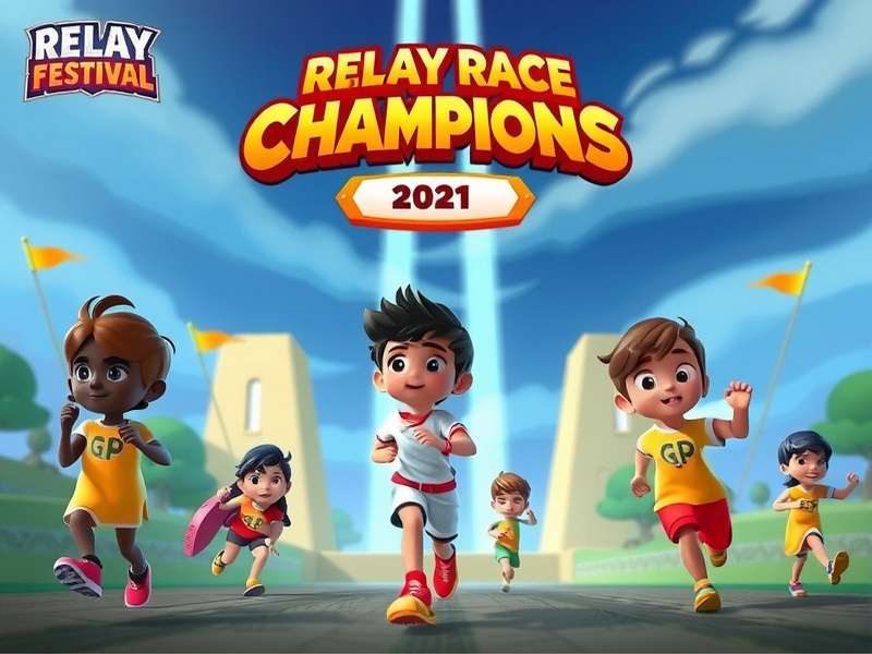Relay Race Champions Indian Festival Event