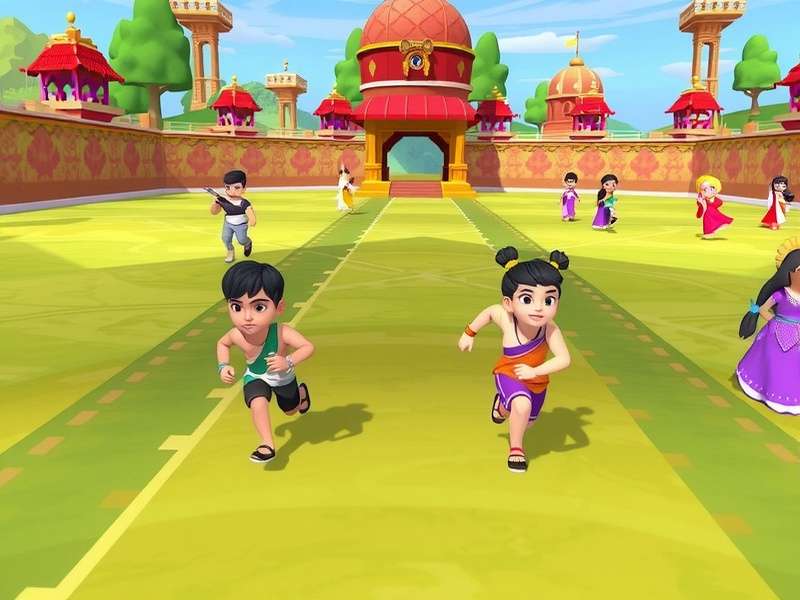 Relay Race Champions Gameplay